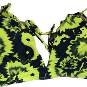 Vibrant Tie-Dye Bikini Top